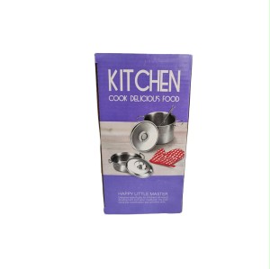 ست اسباب بازی  ظروف استیل آشپزخانه مدل KITCHEN COOK