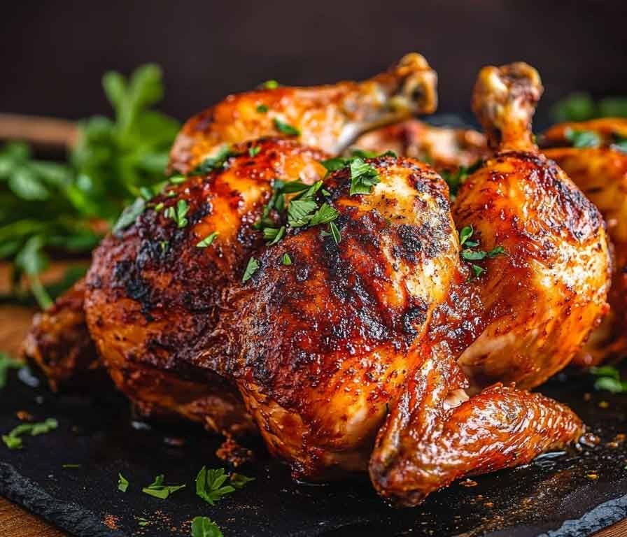 طرز تهیه مرغ بریان