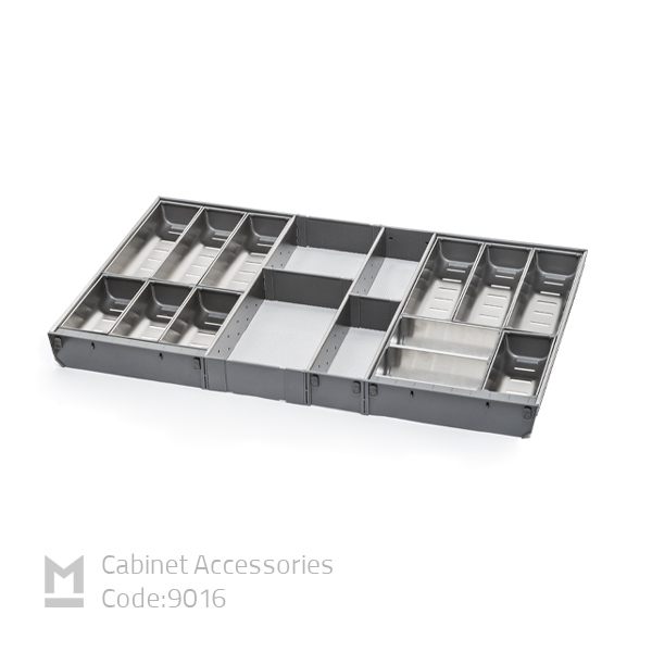 جای قاشق و چنگال استیل کد ۹۰۱۶ برند ملونی