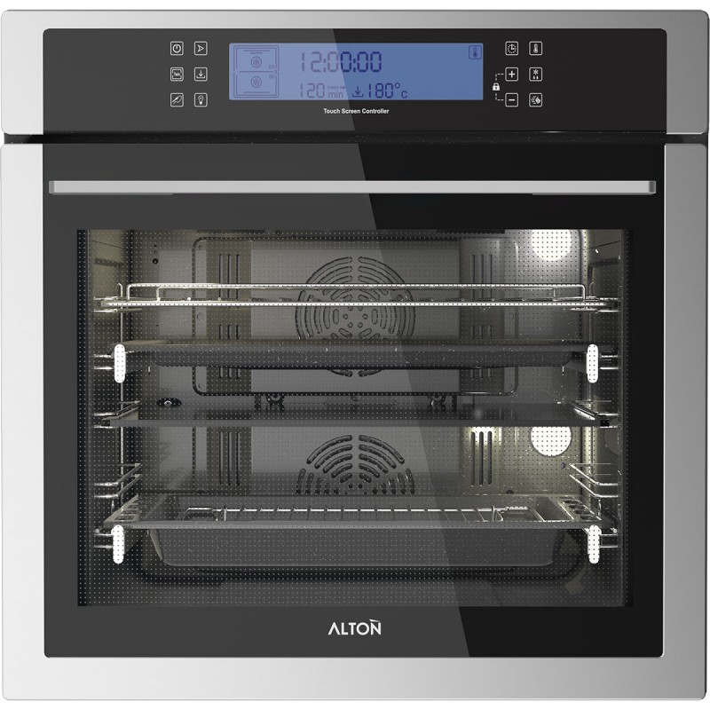 فر توکار برقی کد V402S مشکی و استیل برند آلتون