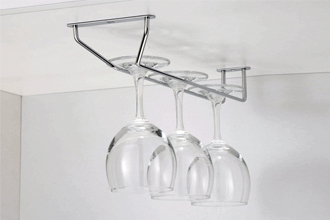 رک تک ریلی جای گیلاس زیر کابینت هوایی برند فانتونی