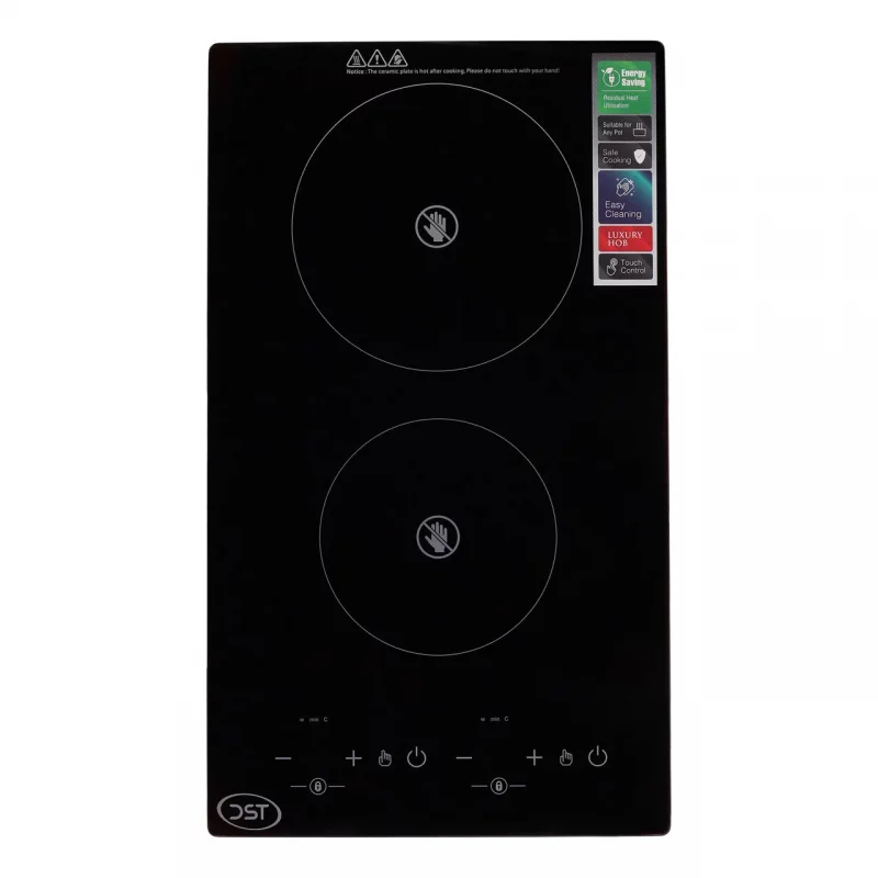 اجاق برقی 2 شعله کد T2V-02فن دار پلاس برند DST