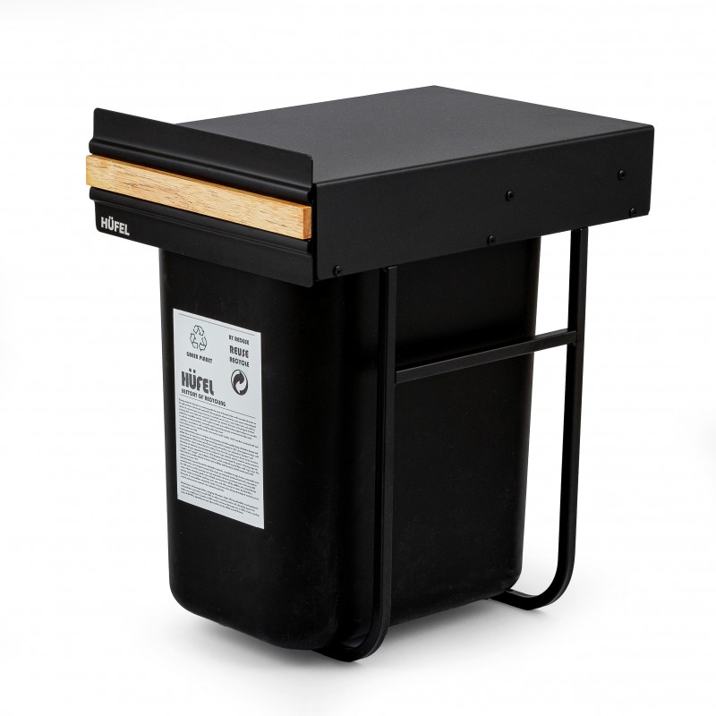 سطل زباله تک مخزن متال وود برند هوفل