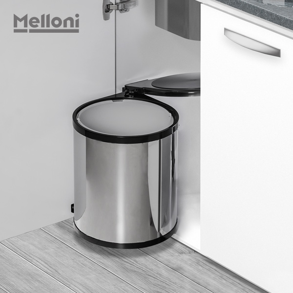 سطل گرد زیر سینکی کد 9130 برند ملونی