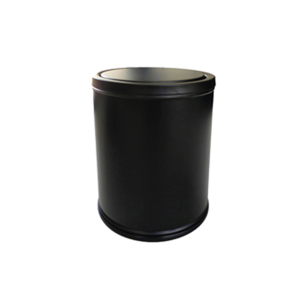 سطل سرویس بهداشتی مشکی گرد درب الاکلنگی برند فانتونی