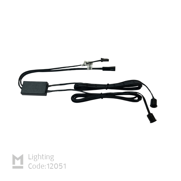 سنسور دو درب مشکی کد ۱۲۰۵۱ برند ملونی