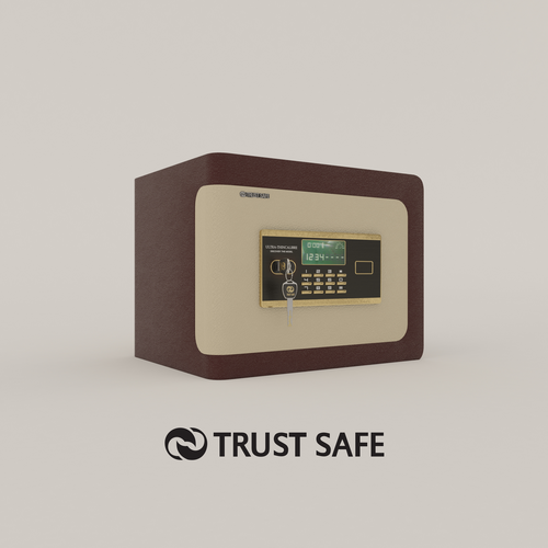 گاوصندوق خانگی کد 30 EKLC برند تراست سیف