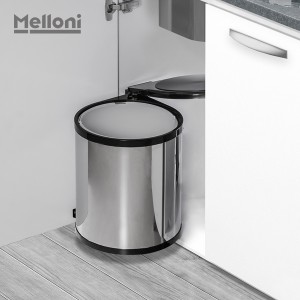 سطل گرد زیر سینکی کد 9130 برند ملونی