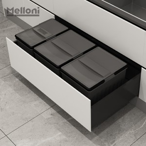 سطل 3 قلو مدل Easy Fit کد 9038 برند ملونی