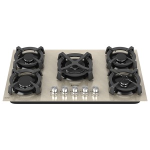 اجاق گاز شیشه ای بژ کد DG-567 برند داتیس