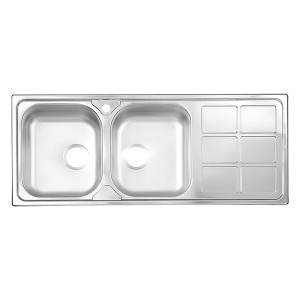 سینک استیل کد AX412 برند الکس