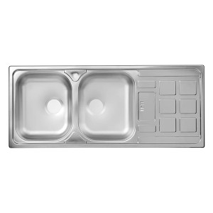 سینک استیل کد AX413 برند الکس