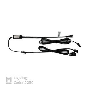 سنسور تک درب مشکی کد ۱۲۰۵۰ برند ملونی