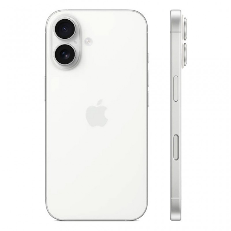 گوشی موبایل اپل مدل آیفون ۱۶ | iPhone 16 - ظرفیت 128 گیگابایت رنگ سفید - گارانتی ۱۸ ماهه شرکتی - دارای کد رجیستری - نات اکتیو