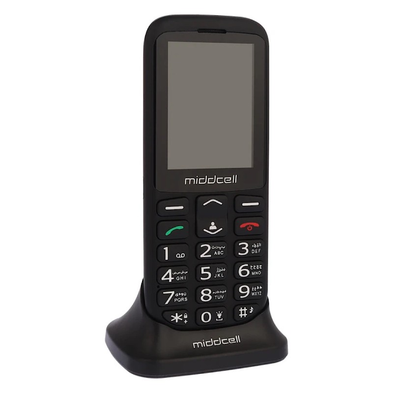 گوشی موبایل میدسل Middcell مدل M230 دو سیم کارت ظرفیت 32 مگابایت و رم 32 مگابایت همراه با  گارانتی ۱۸ ماهه