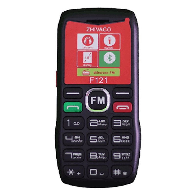 گوشی ژیواکو F121 | حافظه 32 مگابایت Zhivaco F121 32 MB