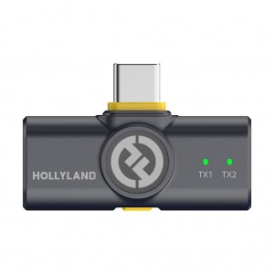 میکروفون بیسیم هالیلند پک کمبو مدل Hollyland LARK M2 DUO Combo | رنگ مشکی
