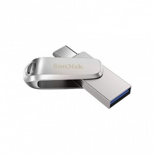 فلش مموری سن دیسک مدل Ultra Dual Drive Luxe ظرفیت 64 گیگابایت