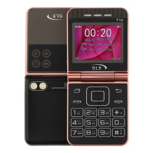 گوشی موبایل تاشو برند GLX مدل Flip صفحه نمایش 2.4 اینچی