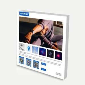 ساعت هوشمند WISME ویسمی مدل WS-X21 همراه با ۱۰ بند فوق العاده شیک