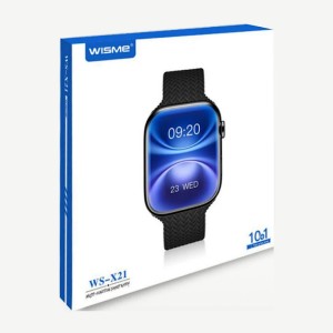 ساعت هوشمند WISME ویسمی مدل WS-X21 همراه با ۱۰ بند فوق العاده شیک