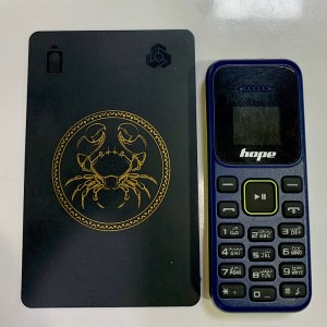 مینی موبایل هوپ مدل L666، دو سیم کارت با قابلیت تبدیل شدن به هندزفری بلوتوث