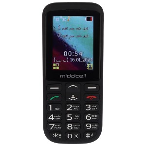 گوشی موبایل میدسل Middcell مدل M230 دو سیم کارت ظرفیت 32 مگابایت و رم 32 مگابایت همراه با  گارانتی ۱۸ ماهه