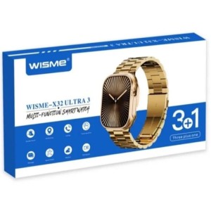 ساعت هوشمند ویسمی مدل WISME-X32 ULTRA3 با بدنه آلومینیومی