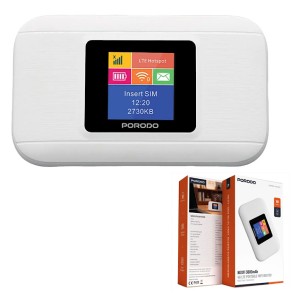 روتر وای فای قابل حمل پورودو Porodo مدل PDM603WH NEXFI