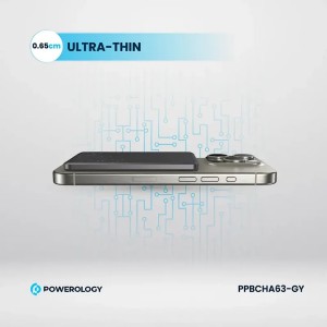 پاور بانک مگ سیف پاورولوژی SPETELLI 5000 mAh مدل Ultra-Thin با قابلت مگ سیف