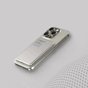 پاور بانک مگ سیف پاورولوژی SPETELLI 5000 mAh مدل Ultra-Thin با قابلت مگ سیف