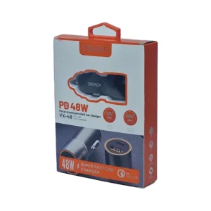 شارژر فندکی 48 وات 2 پورت وویکسو Vovixo مدل vx-48