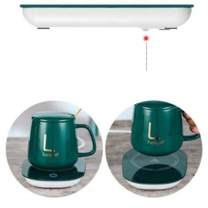 ماگ حرارتی آکو مدل MUG-1 به همراه صفحه گرم‌کن برقی