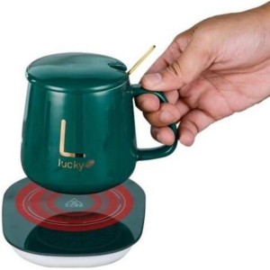 ماگ حرارتی آکو مدل MUG-1 به همراه صفحه گرم‌کن برقی