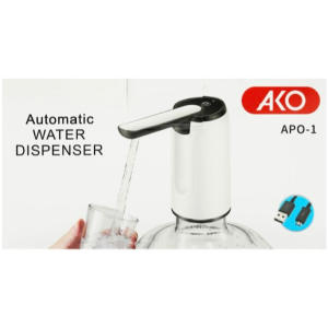 پمپ آب شارژی آکو مدل APO-1 مناسب گالن‌های 1.5 تا 18.9 لیتری