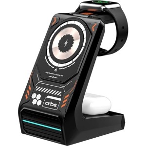 شارژر وایرلس بی سیم  3 در 1 کربی CRBE مدل W102