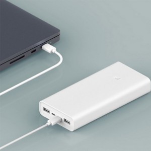 پاوربانک شیائومی مدل MI PLM18ZM ظرفیت 20000 میلی آمپر ساعت