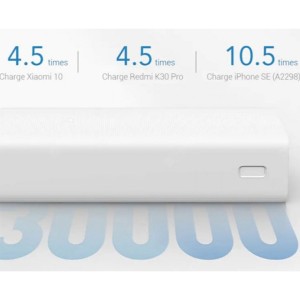 پاوربانک ۳۰ هزار شیائومی مدل Mi 18W Power Bank 30000mAh PB3018ZM