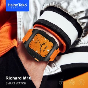 ساعت هوشمند هاینو تکو مدل Richard M10 با نمایشگر OLED و بدنه آلومینیومی