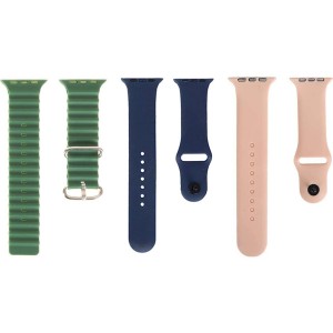 ساعت هوشمند KEQIWEAR به همراه 10 بند KW33 ULTRA 3