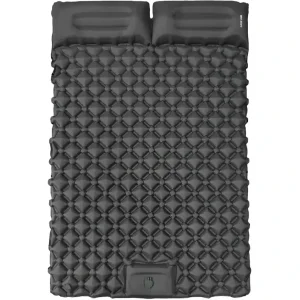 تشک بادی بالشت‌دار دو نفره گرین لاین | Green Lion Double Air Bed Inflatable Air Mattress