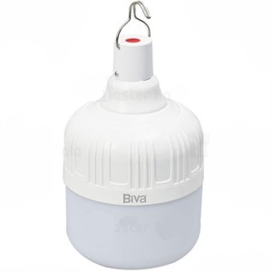 لامپ آویزدار شارژی 60W بیوا مدل LED-02 | مناسب مواقع بی برقی و کمپ و مسافرت