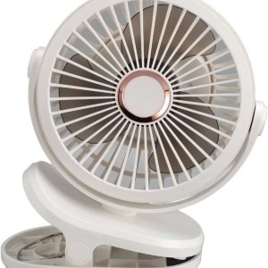 پنکه شارژی گیره‌ای PORTABLE SMALL FAN با چرخش 360 درجه