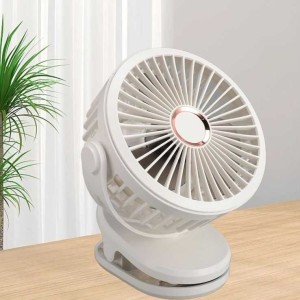 پنکه شارژی گیره‌ای PORTABLE SMALL FAN با چرخش 360 درجه