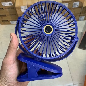 پنکه شارژی گیره‌ای PORTABLE SMALL FAN با چرخش 360 درجه