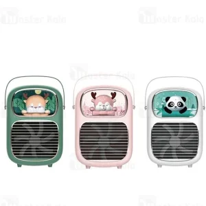 پنکه رومیزی شارژی بیوا Biva FA-07 desktop Cooling fan  دارای مخزن آب
