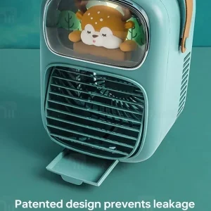 پنکه رومیزی شارژی بیوا Biva FA-07 desktop Cooling fan  دارای مخزن آب