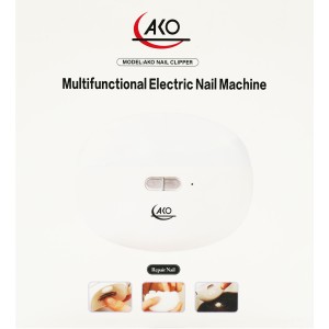ناخن گیر و سوهان برقی آکو مدل NAIL CLIPPER
