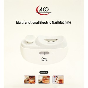 ناخن گیر و سوهان برقی آکو مدل NAIL CLIPPER