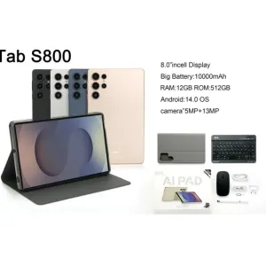 تبلت برند BML مدل Tab S800 با صفحه نمایش ۸ اینچ رم ۴گیگ  حافظه داخلی ۳۲گیگ